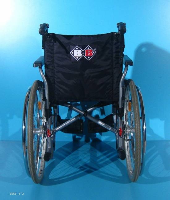 Scaun cu rotile  B+B / latime sezut 43 cm