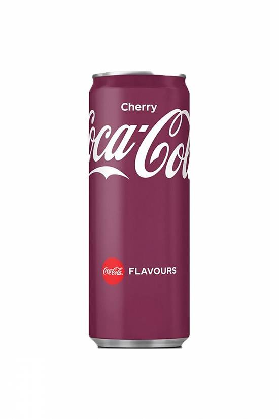 Coca Cola Cherry import Olanda,   330 ml,   doza