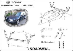SCUT MOTOR-SCUT AUTO METALIC VW GOLF 4, VW BORA SKODA OCTAVIA, SEAT LEON
