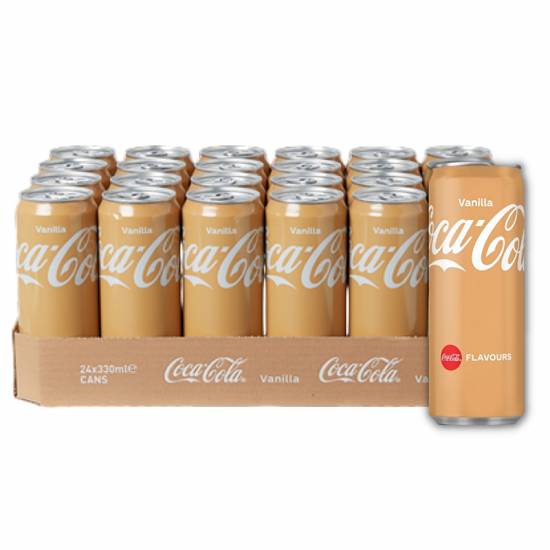 Bautura racoritoare Coca Cola Vanilla bax Total Blue