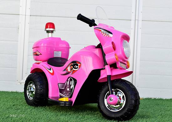 NOU Mini Motocicleta electrica cu 3 roti pentru fetite BJQ991