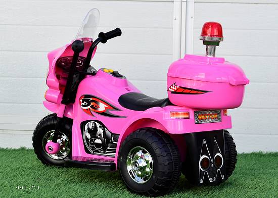 NOU Mini Motocicleta electrica cu 3 roti pentru fetite BJQ991