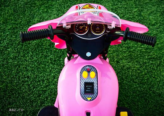 NOU Mini Motocicleta electrica cu 3 roti pentru fetite BJQ991