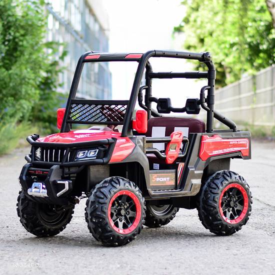 UTV electric 4x4,   pentru 2 copii,   Super-Carrier 140W 12V Premium