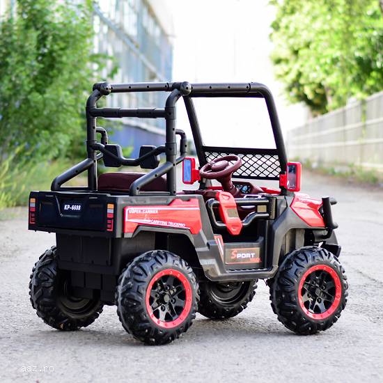 UTV electric 4x4,   pentru 2 copii,   Super-Carrier 140W 12V Premium