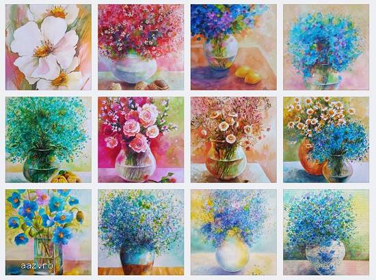 Tablouri picturi cu flori