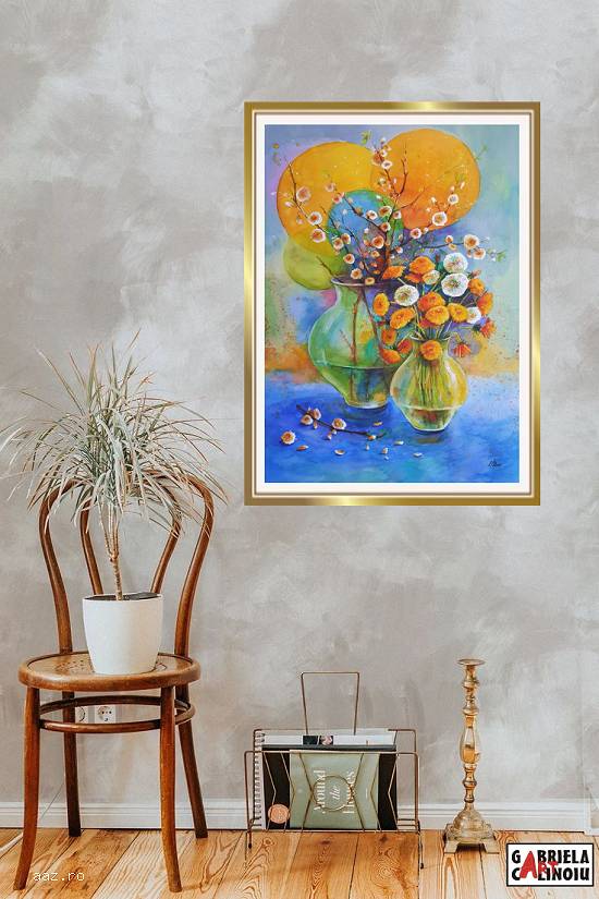 Tablouri picturi cu flori