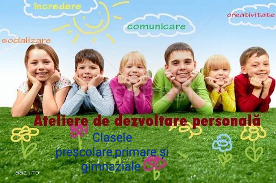 Cursuri Dezvoltare personala,   activități,   programe educative copii