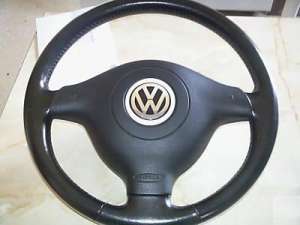 Volan piele si airbag in 3 spite VW