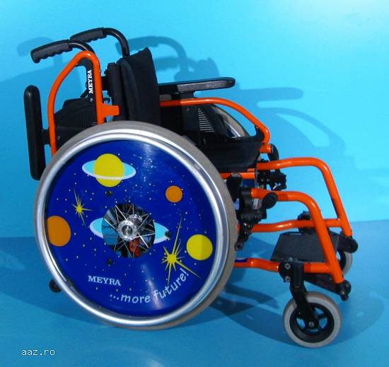 Rulant copii semiactiv Meyra / latime sezut 28 cm