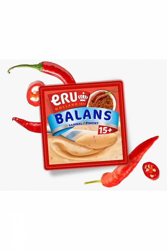 Branza tartinabila Olanda Eru Balans cu sambal,   Total Blue