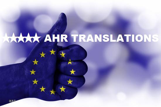 AHR TRANSLATIONS