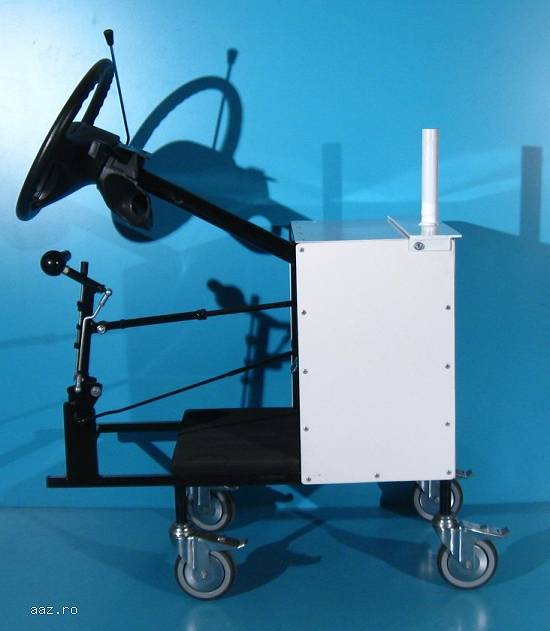 Simulator de conducere pentru persoane cu mobilitate redusa