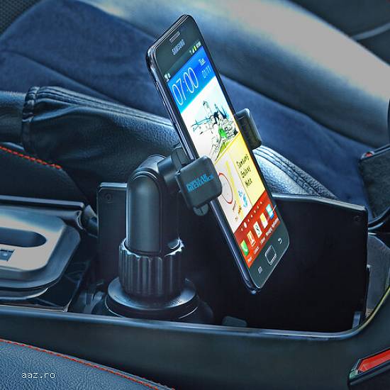 Suport Telefon asezare in suportul pentru pahar