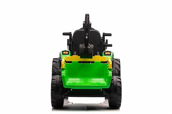 Tractoras electrica pentru copii Kinderauto 720-T 110W 24V,   Green
