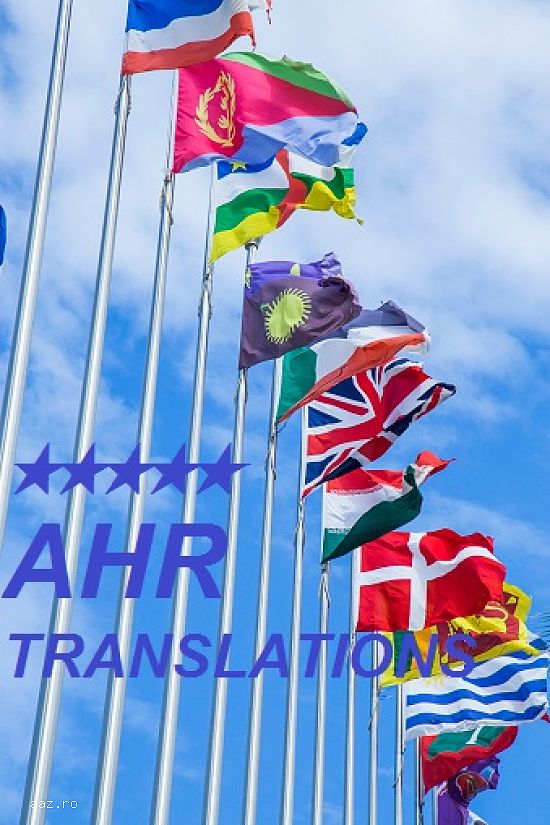 AHR - Traduceri fonduri europene