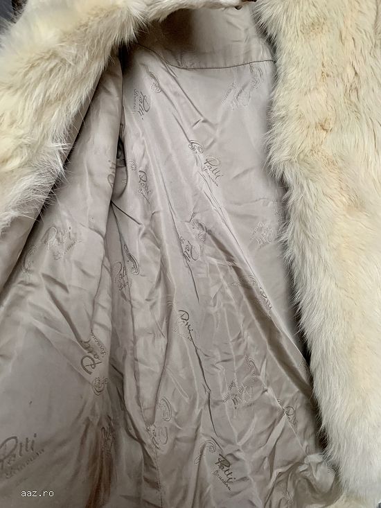 Haina de blana naturala-Vulpe Polara