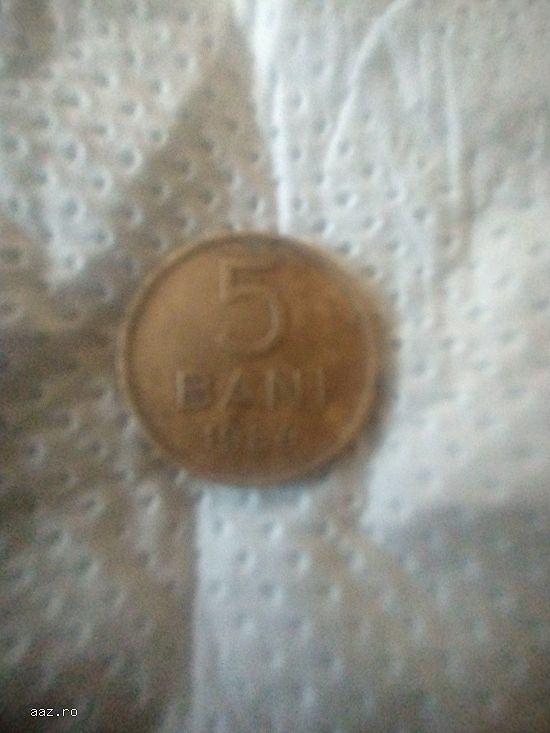 Moneda 5 bani 1954