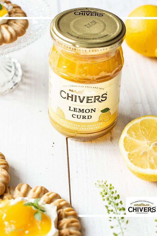 Chivers Lemon curd 320 g  Total Blue 0728.305.612