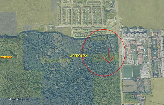 Proprietate imobiliara - teren 10.000 mp,   Voluntari