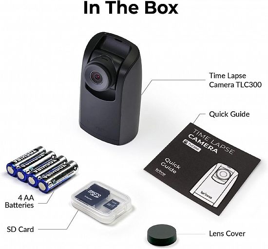 Brinno Time Lapse Camera TLC300,   2023 Timelapse Camera Outdoor Construction
