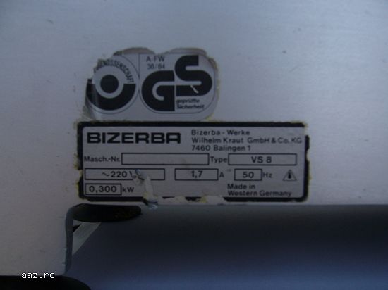 Feliator 220 V PROFESIONAL BIZERBA VS8 –Second Hand GERMANIA