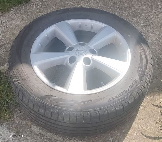 4 Roti de vara Nissan Qashqai 17 215/60R17 DOT 2021