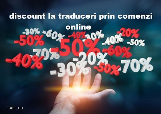 -20% AHR Supplier Portal Team - discount la traduceri rapide prin comenzi online