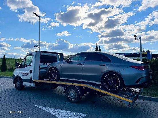 Tractare auto,   platforma auto
