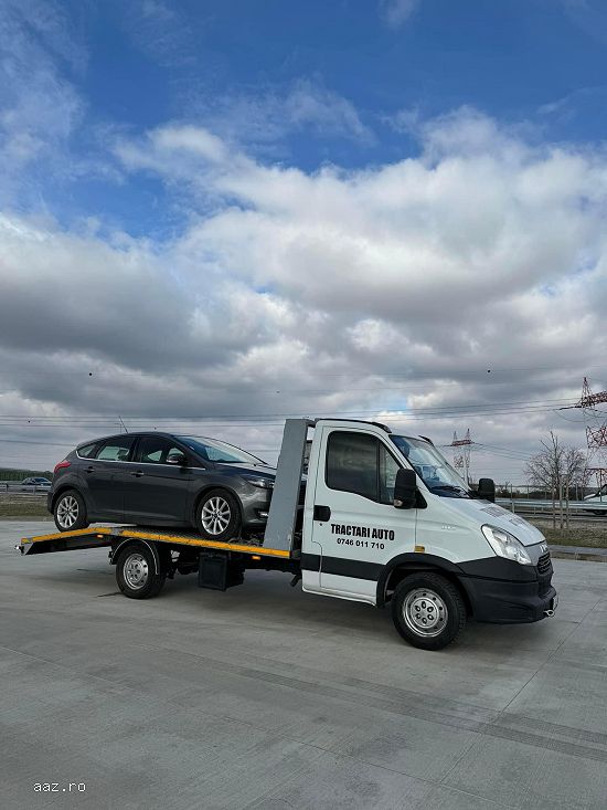 Tractare auto,   platforma auto