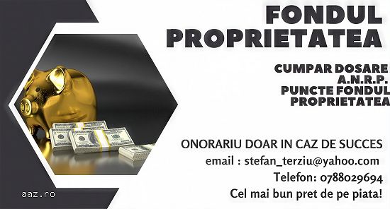 Ştefan Terziu – Cumparam Dosare ANRP