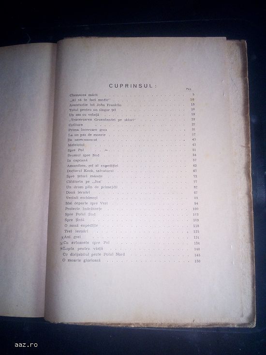 Roald Amundsen carte veche originala extrem de rara