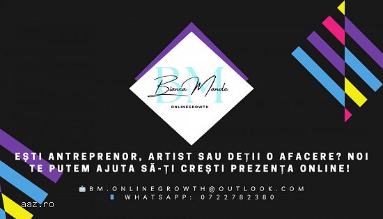 Bianca Manole - Servicii de Promovare Online