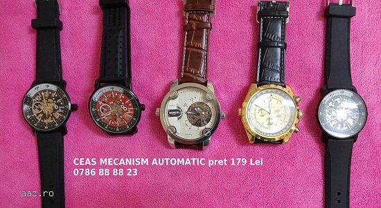 Ceasuri mecanism Automatic & Ceasuri Sport transport gratuit