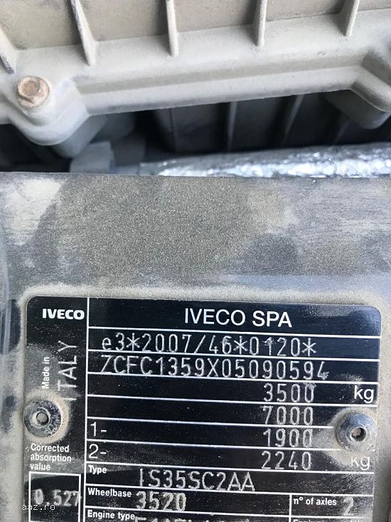 Autoutilitara N1 Iveco Daily 35S13 - B-359-BBB