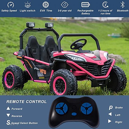 UTV electric pt. 2 copii,   Kinderauto Dune-Buggy 4x 50w 12V