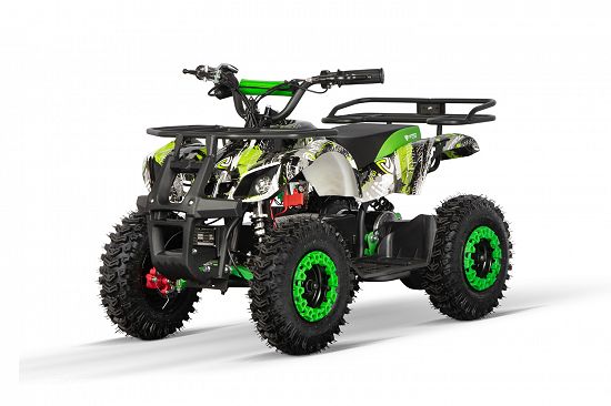 ATV electric NITRO Torino Quad 1000W 36V 12Ah,   grafiti