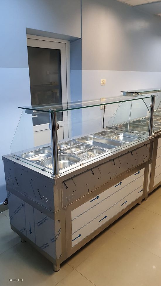Vitrina CALDA / Vitrina RECE / Autoservire LINIE / Vitrine BAIN MARIE