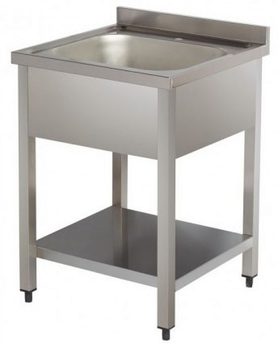 Horeca Bucuresti / Mese de lucru inox / Spalator INOX cu 1 cuva / Spalator INOX cu 2 cuve