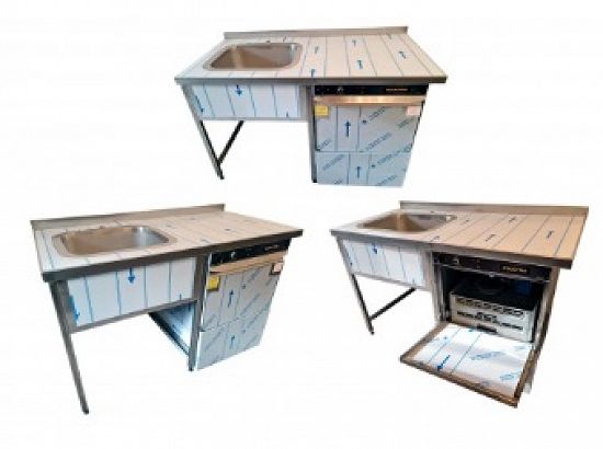 Horeca Bucuresti / Mese de lucru inox / Spalator INOX cu 1 cuva / Spalator INOX cu 2 cuve