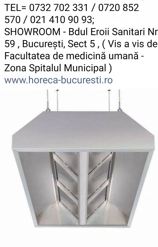 HOTE inox SNACK Type și Block Type