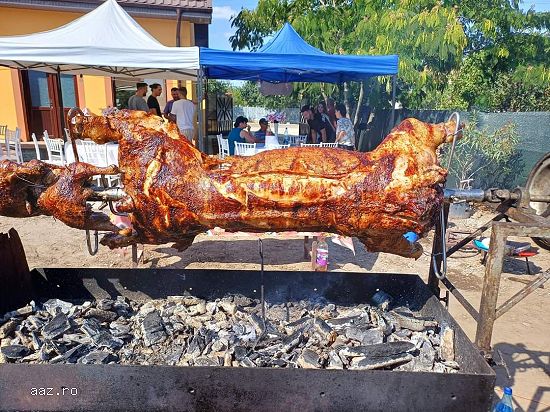 Pregătesc proțap oaie,   porc,   pui,   vitel.