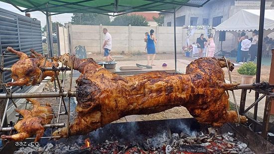 Pregătesc proțap oaie,   porc,   pui,   vitel.