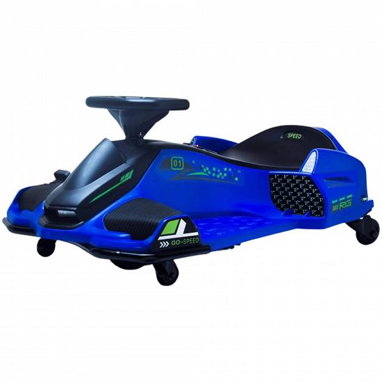 Kart electric Kinderauto BJSX2328 180W 24V cu CASCA,   Genuchiere