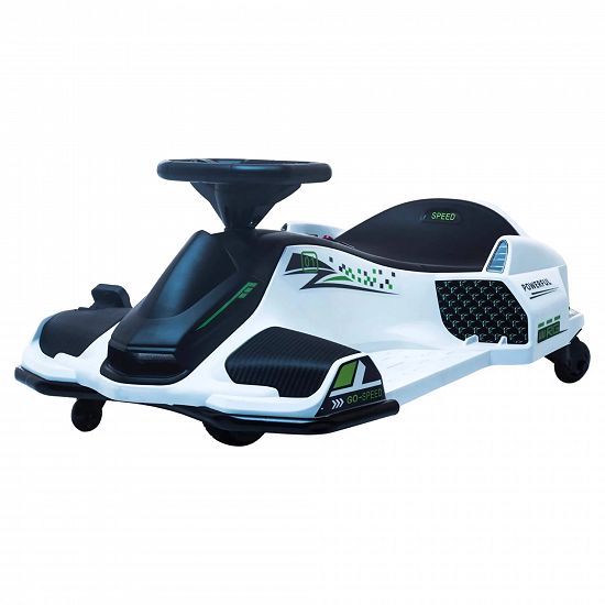 Kart electric Kinderauto BJSX2328 180W 24V cu CASCA,   Genuchiere