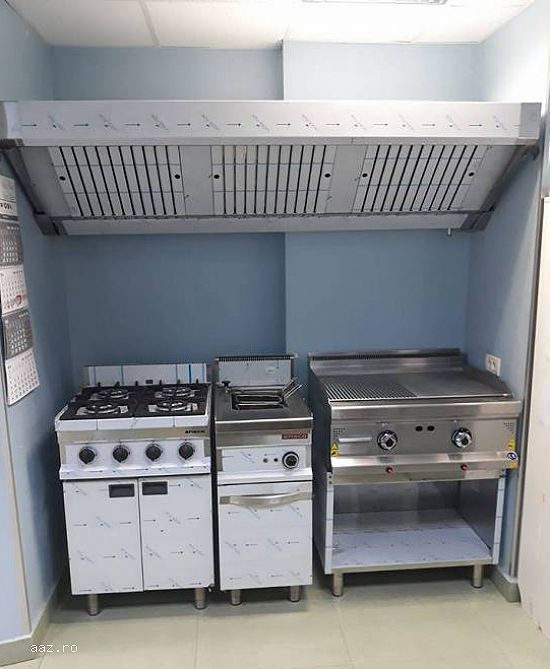 HORECA BUCURESTI / FABRICATIE INOX / HOTE INOX / MESE INOX / SPALATOARE  INOX / RAFTURI INOX