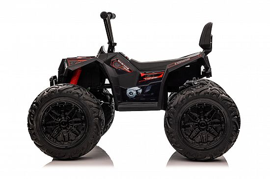 ATV electric Kinderauto SX2129 4x4 24V roti moi,   scaun tapitat