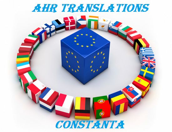 AHR Traduceri  Constanta - Cernavoda -  Eforie - Harsova - Mangalia - Medgidia - Murfatlar  - Navoda