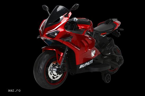 Motocicleta electrica pt. copii,   Kinderauto BDQ888 2x 35W 12V