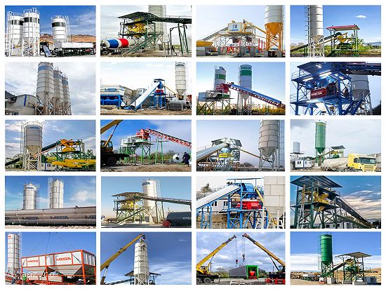 CONCRETE BATCHING PLANT 90 m3 - TWINSHAFT MIXER (ITALIAN)